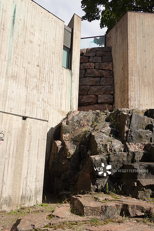 赫尔辛基岩石教堂Temppeliaukion-kirkko：低调的奢华与神秘图片素材