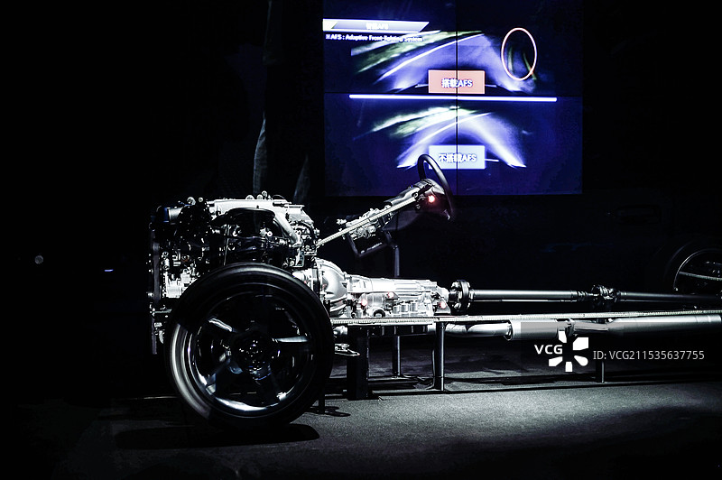 日本的丰田汽车博物馆图片素材