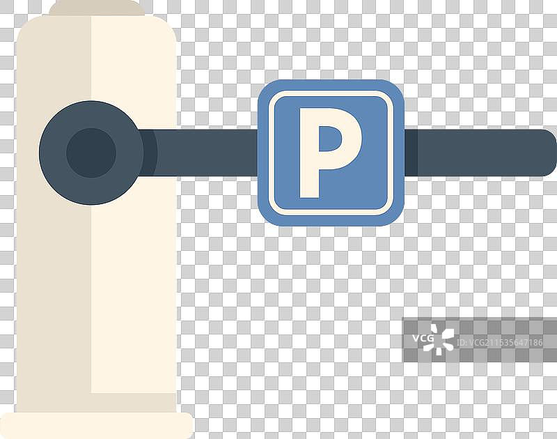 自动停车闸系统，允许进入图片素材