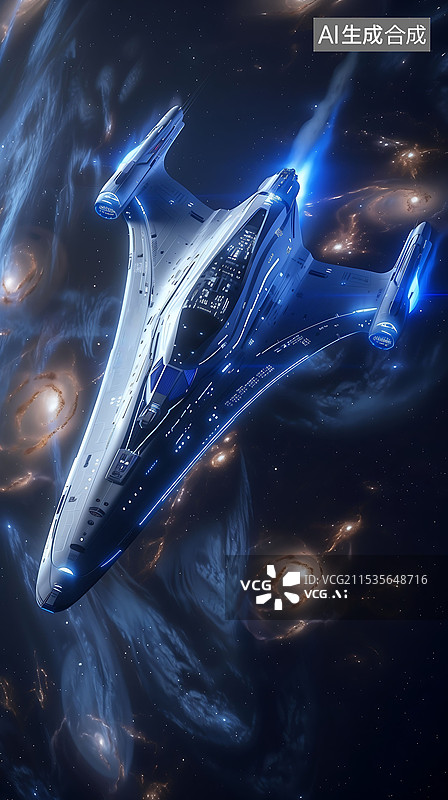 【AI数字艺术】航天飞机宇宙飞船宇宙探索 竖版图片素材