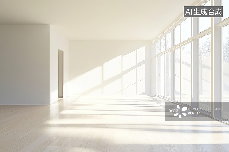 【AI数字艺术】现代建筑室内空间图片素材