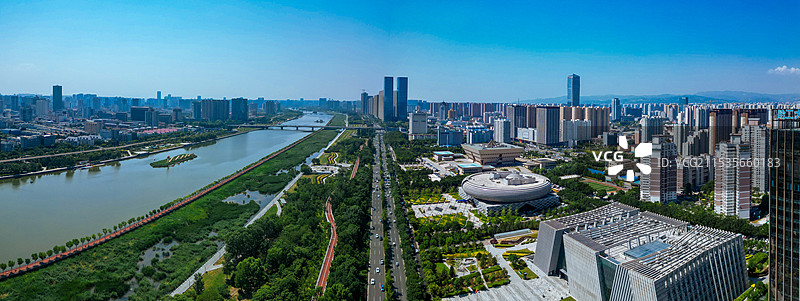 太原 山西博物馆 地质博物馆 图书馆 港澳中心 中海国际中心 焦煤大厦图片素材