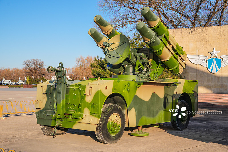 中国航空博物馆装甲车导弹车图片素材