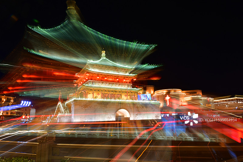 西安鼓楼图片素材
