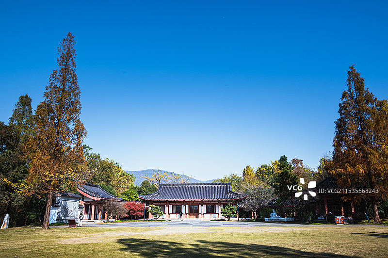 南京明孝陵景区风景图片素材