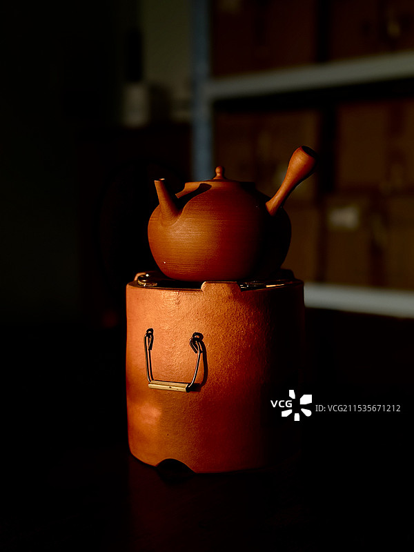 潮州风炉 功夫茶 围炉煮茶图片素材