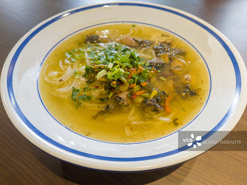 云南土鸡米线图片素材