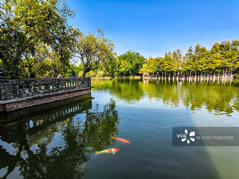 广东四大名园之东莞可园图片素材