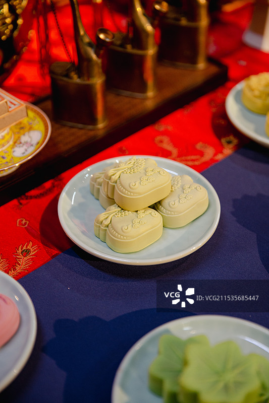 动物图案糕点图片素材