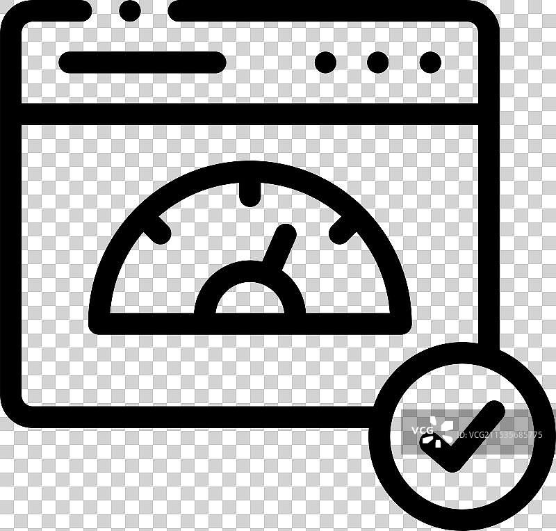 禁食图标，细线风格设计，独立于背景图片素材