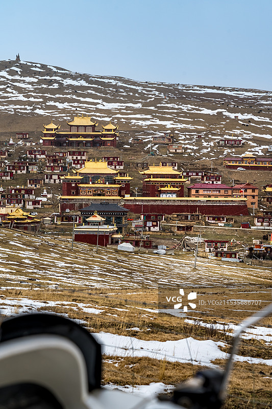 藏区乡村图片素材