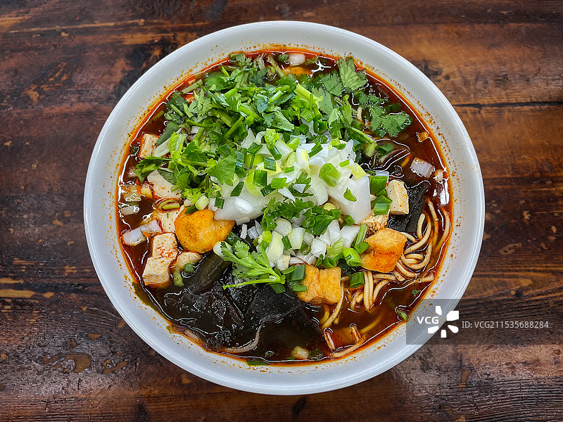 襄阳海带豆腐面图片素材