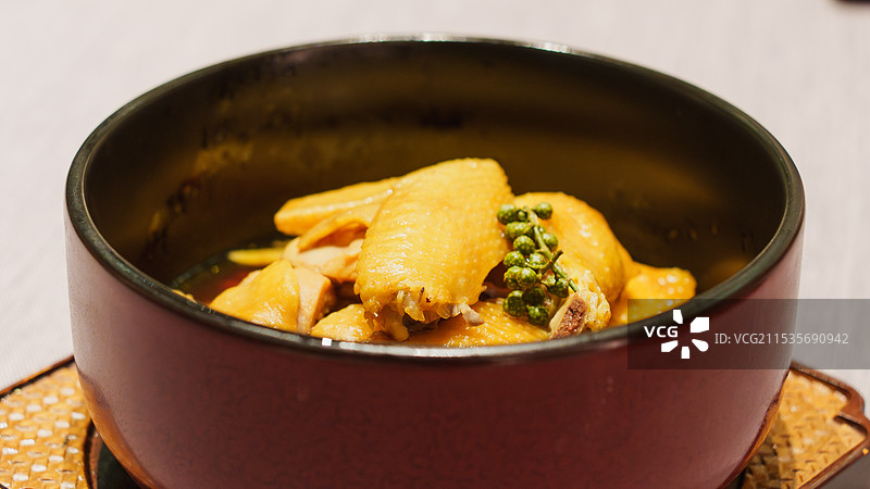 江西菜特写：椒麻鸡图片素材