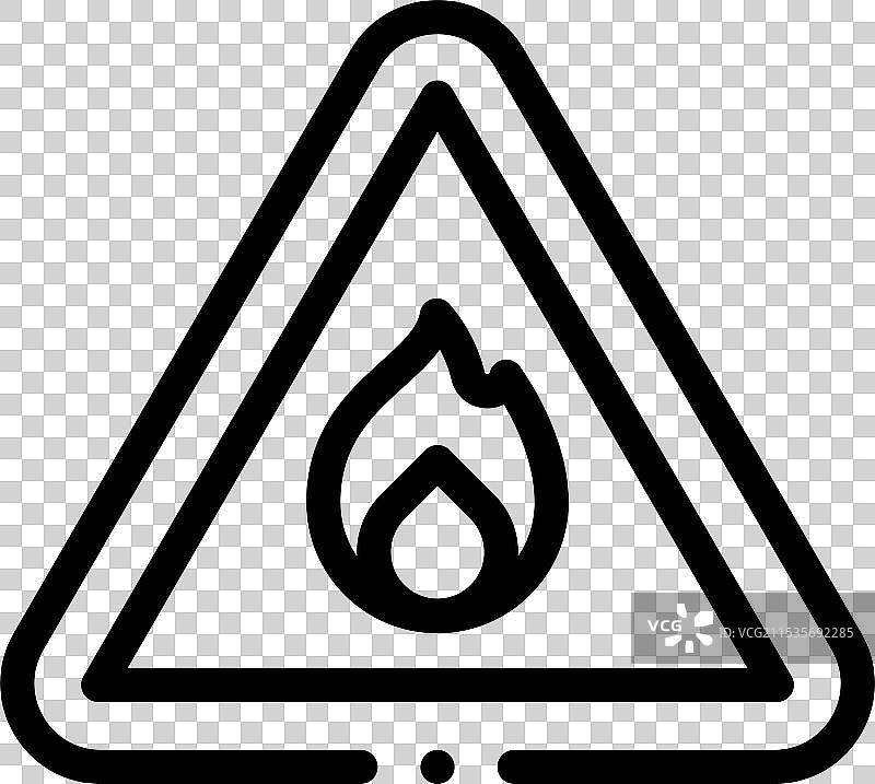 闪存驱动器图标，细线条风格设计图片素材