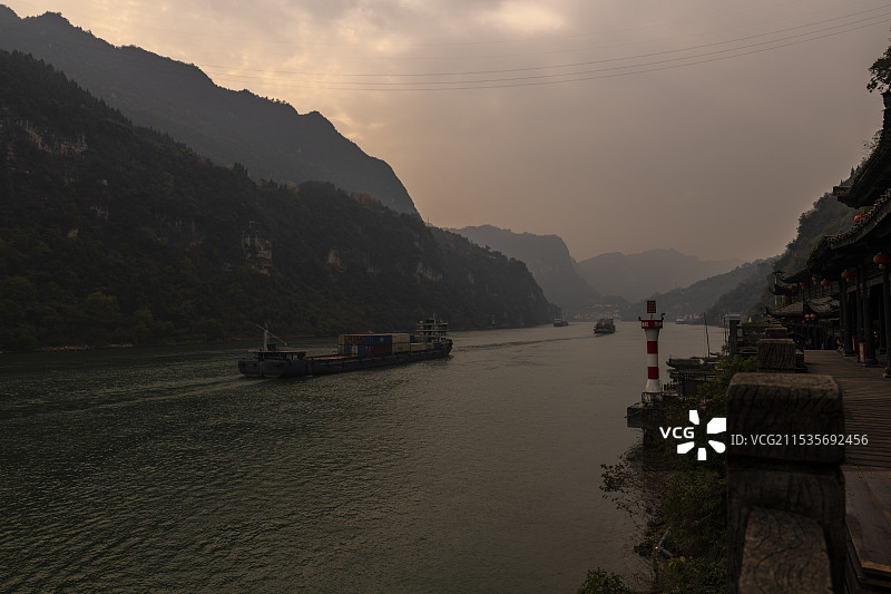 长江黄金航道图片素材