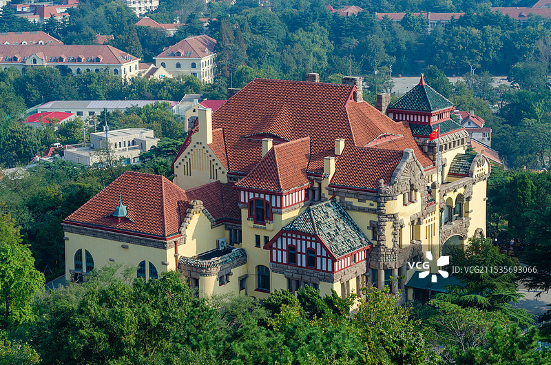 青岛德国总督官邸（青岛迎宾馆）图片素材