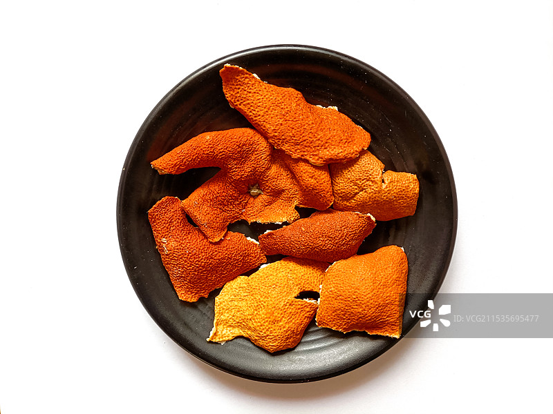 陈皮，橘子皮，桔子皮特写图片素材