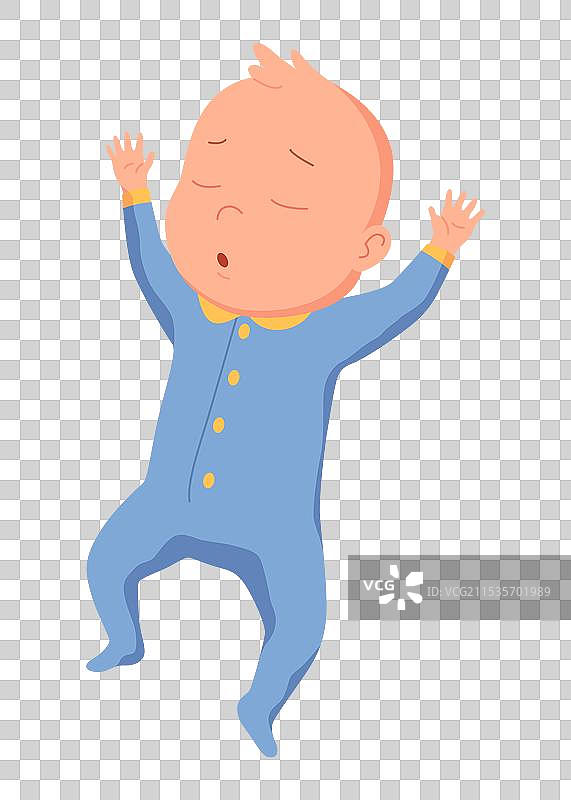 温柔面孔的新生儿幼儿图片素材