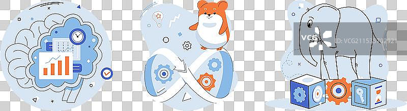 认知功能与持续学习图片素材