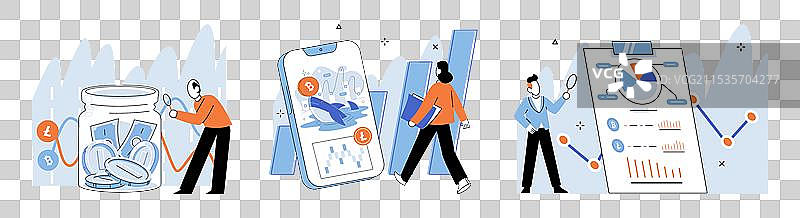 股市的概念围绕着图片素材