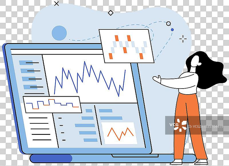 股市价格波动图片素材