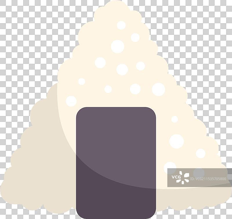 传统日本海苔饭团图片素材