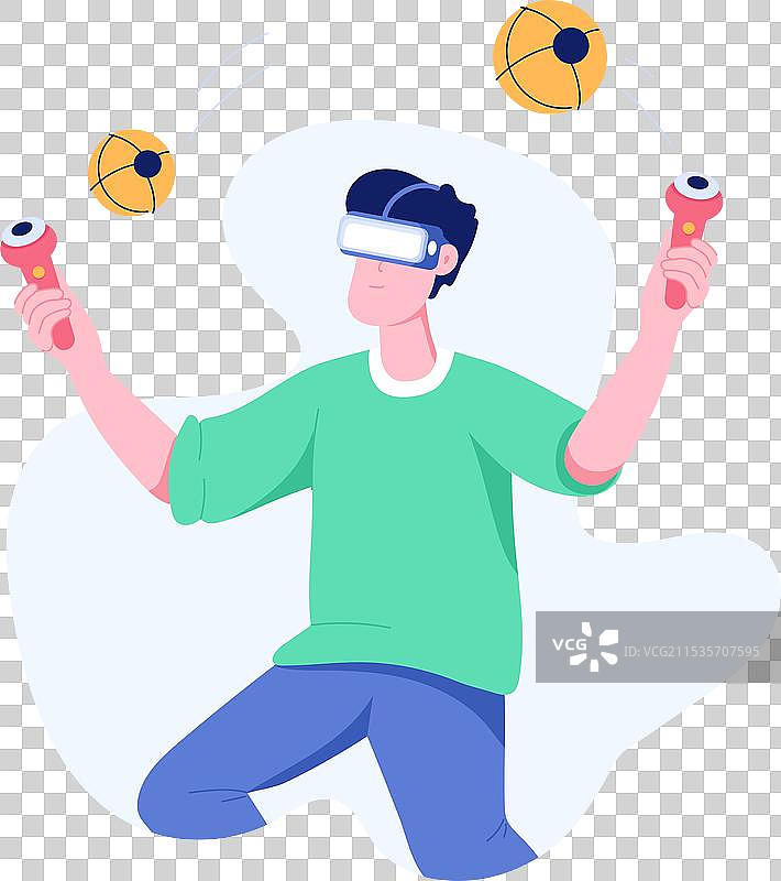 虚拟现实游戏图片素材