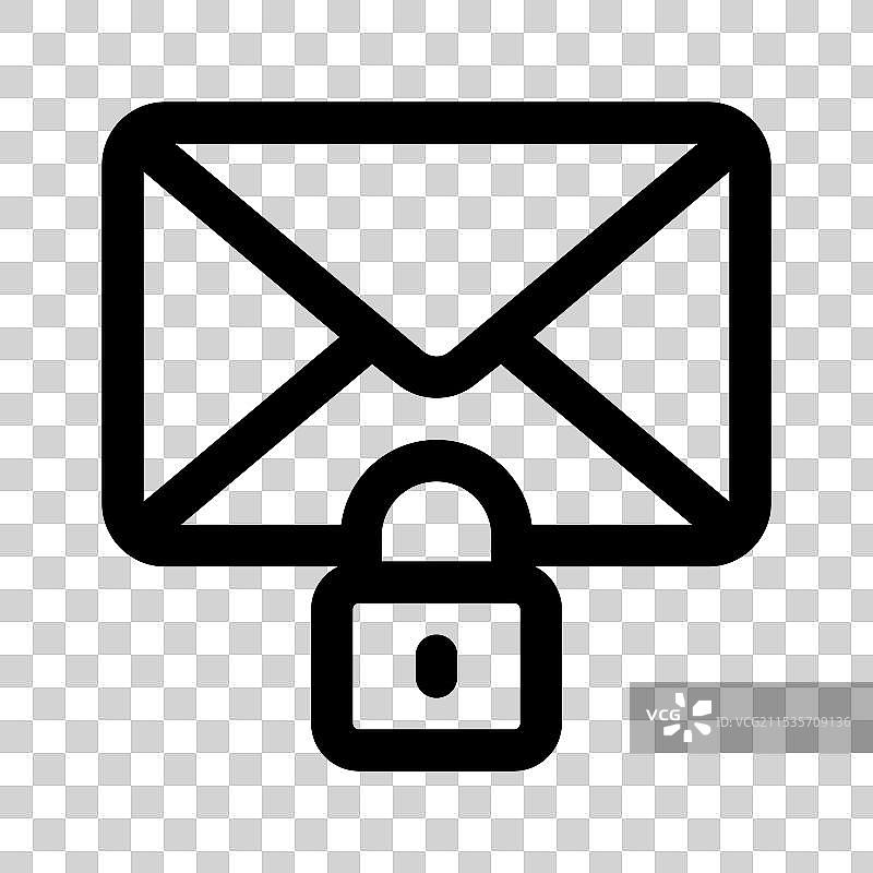 电子邮件保护图片素材