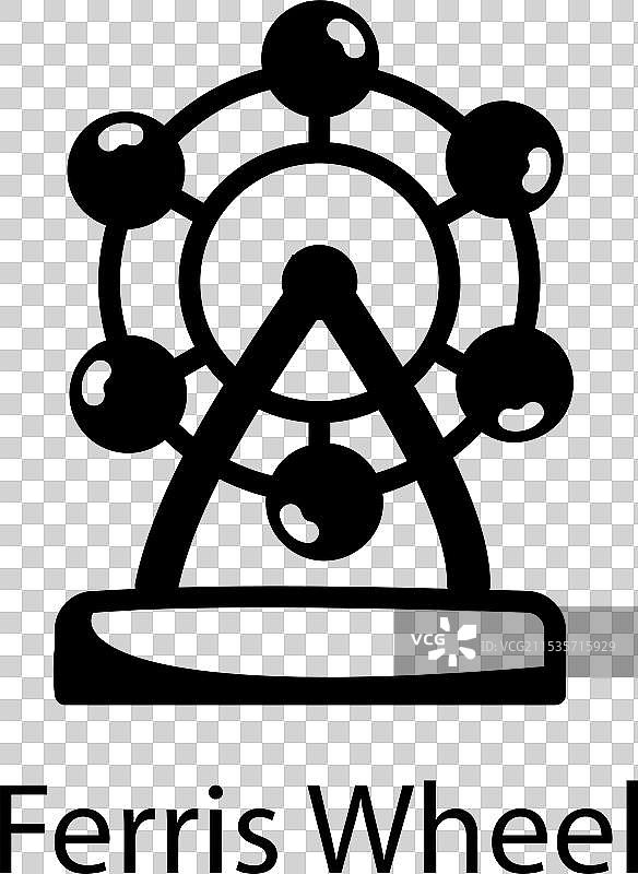 摩天轮图片素材