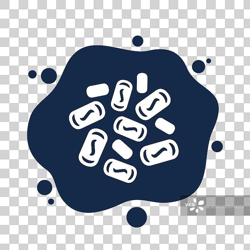 木颗粒图标象形图图片素材