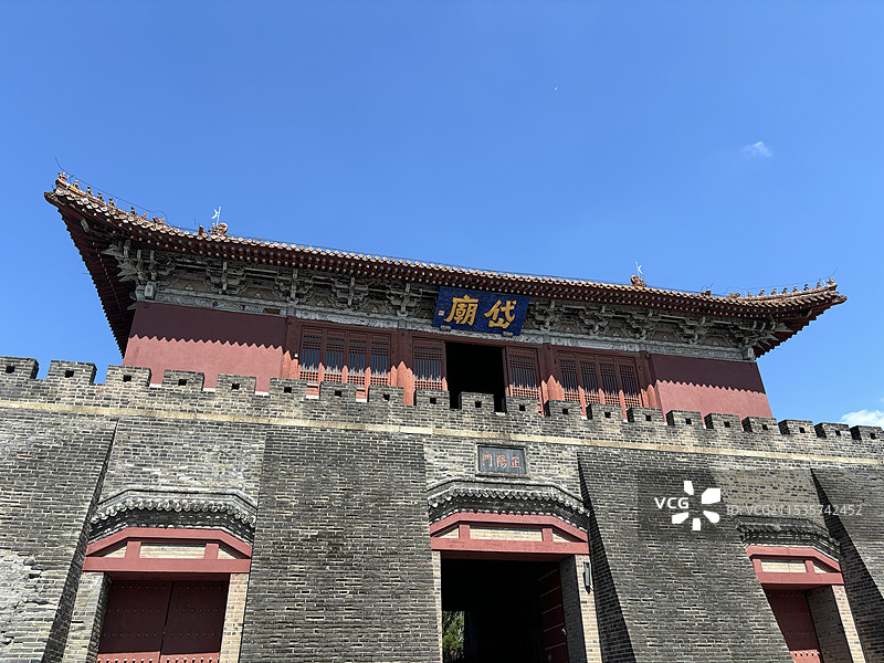 泰安岱庙图片素材