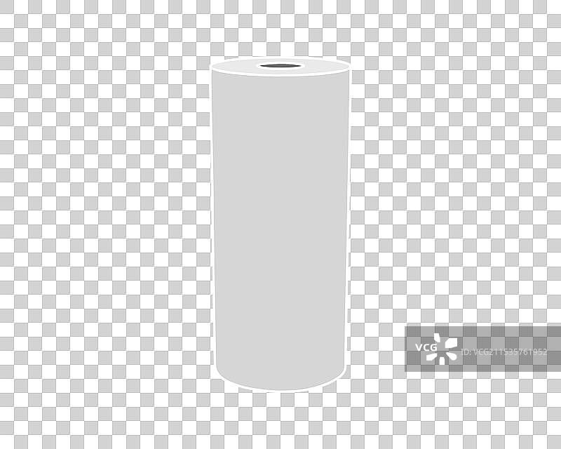 厨房用纺织卷标纸管设计图标图片素材