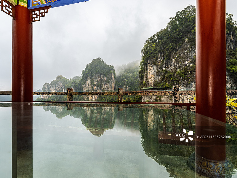 湖北宜昌市长阳土家族自治县方山风景图片素材