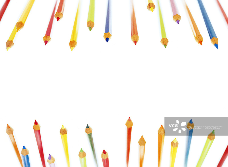 彩色铅笔图片素材