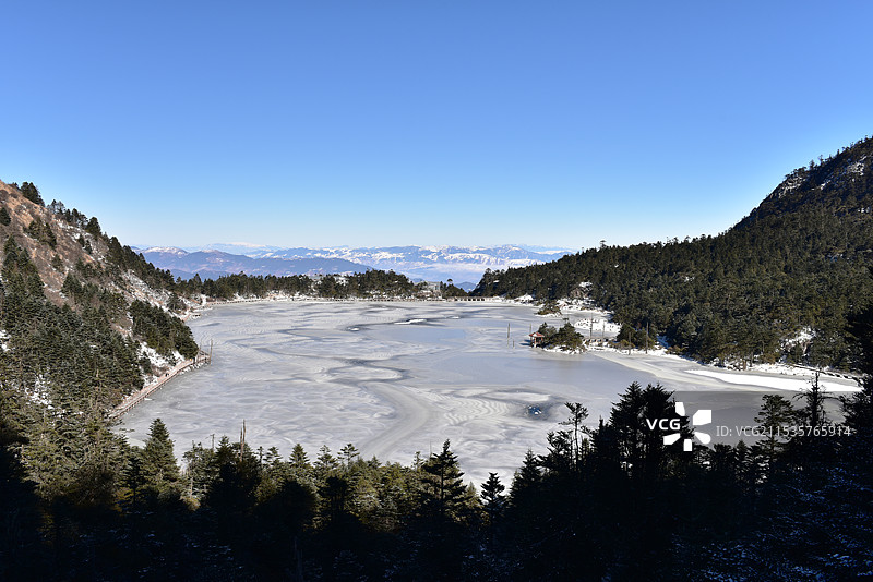凉山州普格县螺髻山旅游景区图片素材