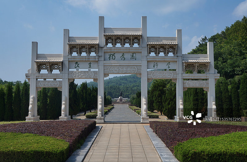 安庆独秀园景区图片素材