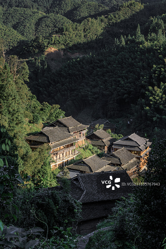 从江县高华瑶寨图片素材