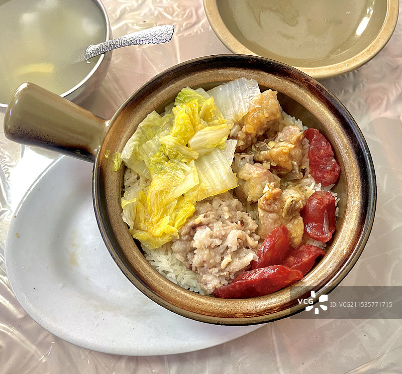 廣式煲仔飯图片素材