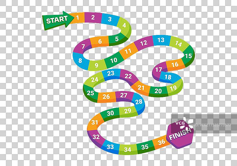 儿童蛇棋游戏，搞笑的平台游戏图片素材