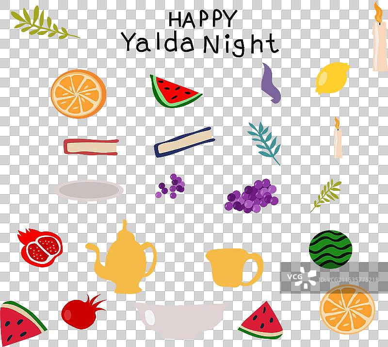 快乐的雅尔达之夜图片素材