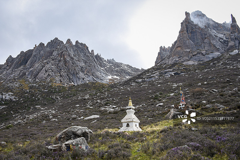 阿坝莲宝叶则·石头山景区图片素材