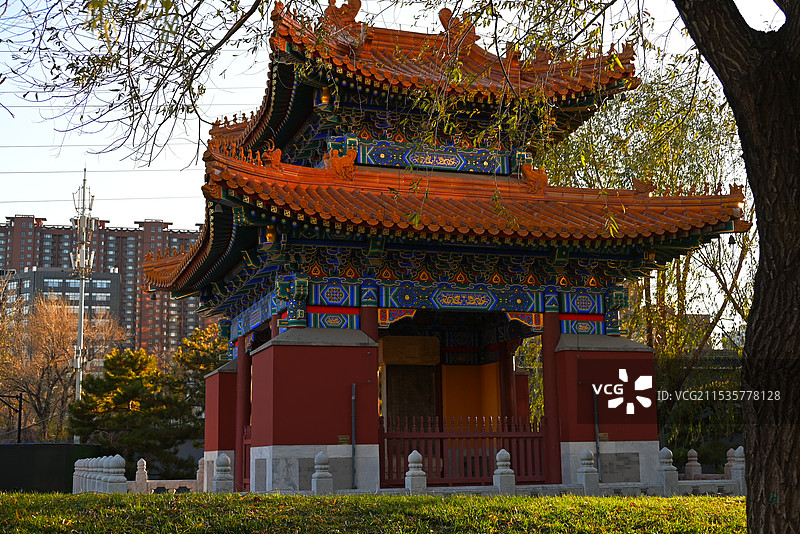 北京庆丰公园图片素材