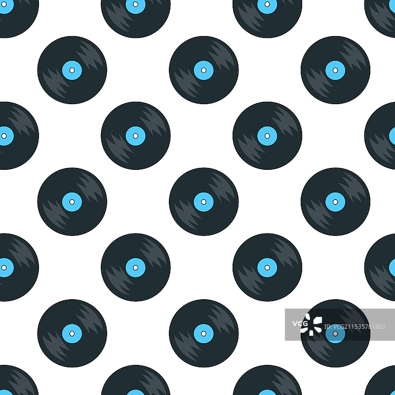 无缝的黑胶唱片图案图片素材