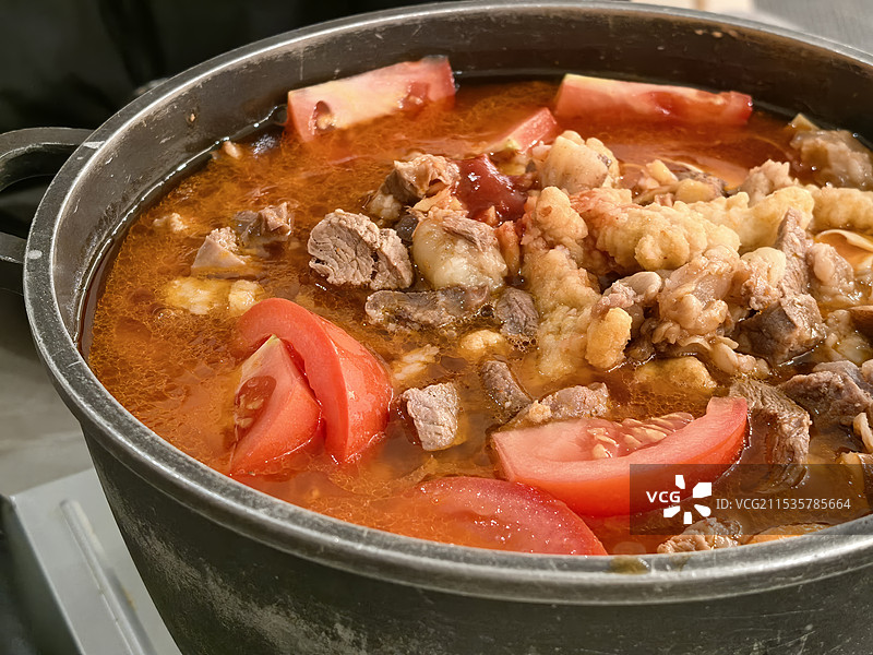 番茄牛肉汤锅图片素材