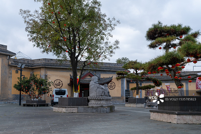 河南省三门峡地坑院与民俗文化园图片素材