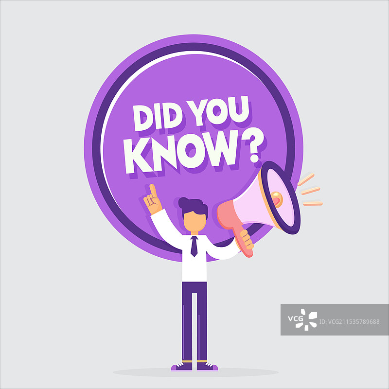 有趣的事实背景，你知道吗？图片素材
