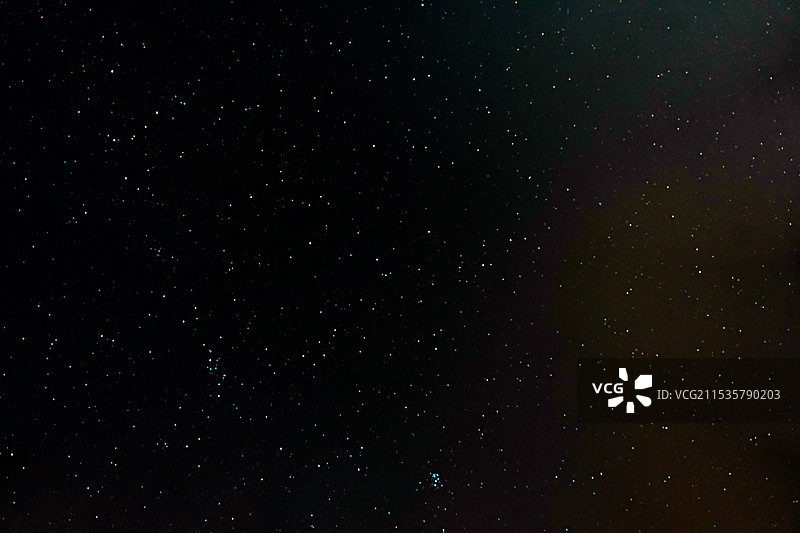 冬日看星图片素材