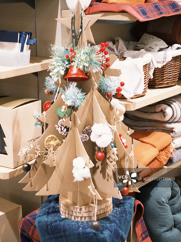 圣诞树装饰图片素材