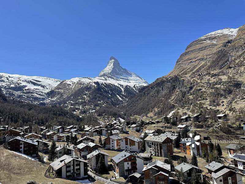 瑞士马特洪峰 Matterhorn 采尔玛特图片素材