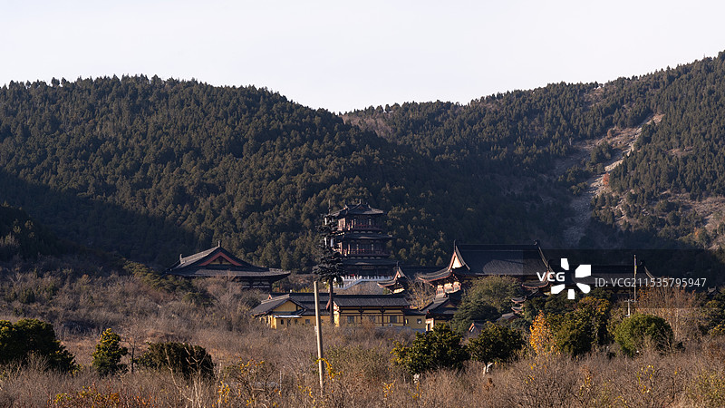茱萸寺（徐州大洞山）图片素材